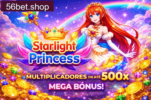 Starlight Princess - Slot game com multiplicadores na 56BET